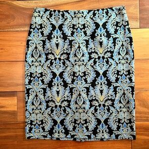 J. McLaughlin Blue Pencil Skirt‎